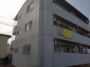 愛媛県松山市マンションの外壁塗装 施工実績
